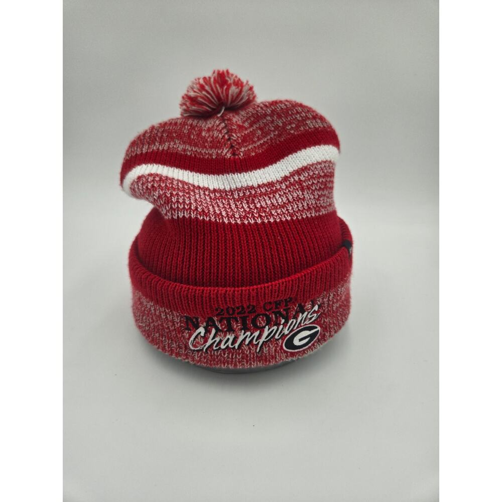Georgia Bulldogs 2022 CFP National Champions Beanie 47 Brand NWOT
